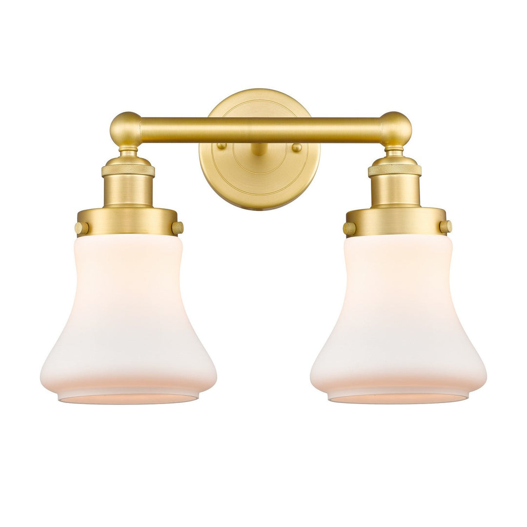 Innovations Edison 616-2W-SG-G191 Bath Vanity Light 16 in. wide - Satin Gold