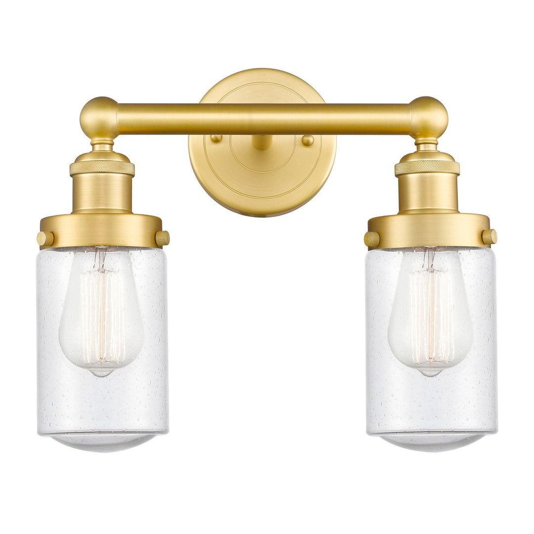 Innovations Edison 616-2W-SG-G314 Bath Vanity Light 16 in. wide - Satin Gold