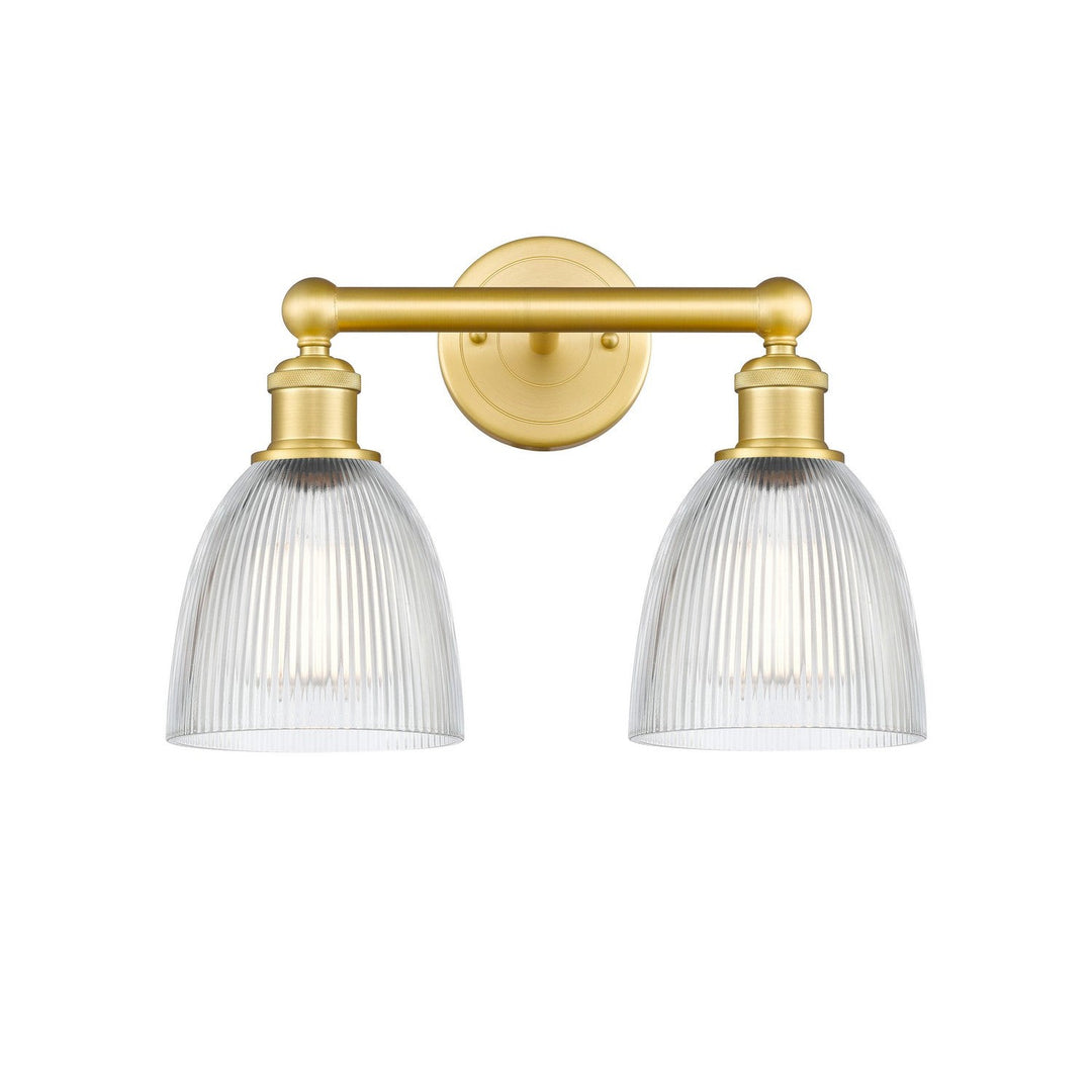 Innovations Edison 616-2W-SG-G382 Bath Vanity Light 15 in. wide - Satin Gold