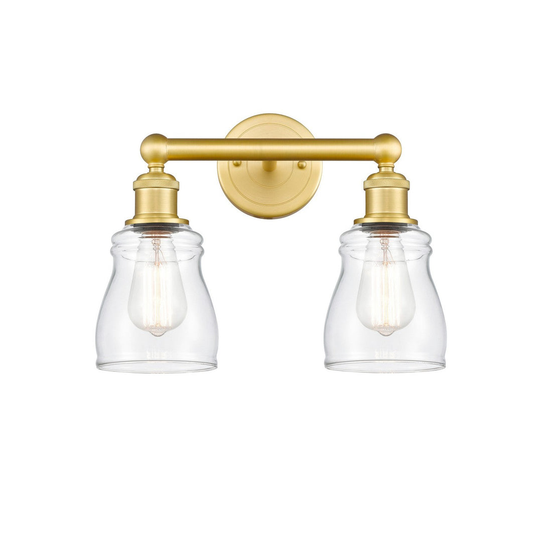 Innovations Edison 616-2W-SG-G392 Bath Vanity Light 14 in. wide - Satin Gold