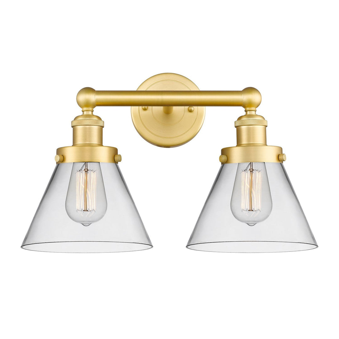 Innovations Edison 616-2W-SG-G42 Bath Vanity Light 17 in. wide - Satin Gold