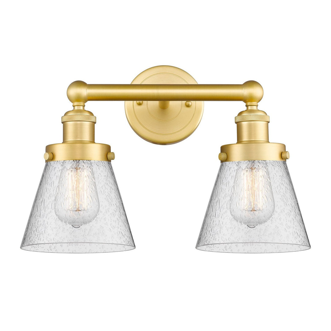 Innovations Edison 616-2W-SG-G64 Bath Vanity Light 16 in. wide - Satin Gold