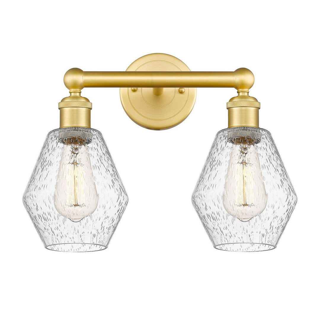 Innovations Edison 616-2W-SG-G654-6 Bath Vanity Light 15 in. wide - Satin Gold