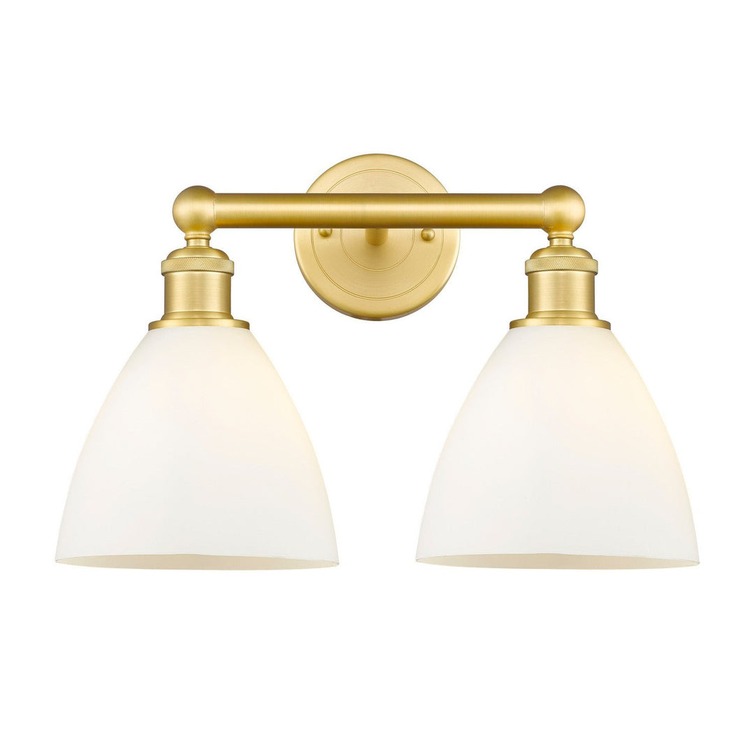 Innovations Edison 616-2W-SG-GBD-751 Bath Vanity Light 17 in. wide - Satin Gold