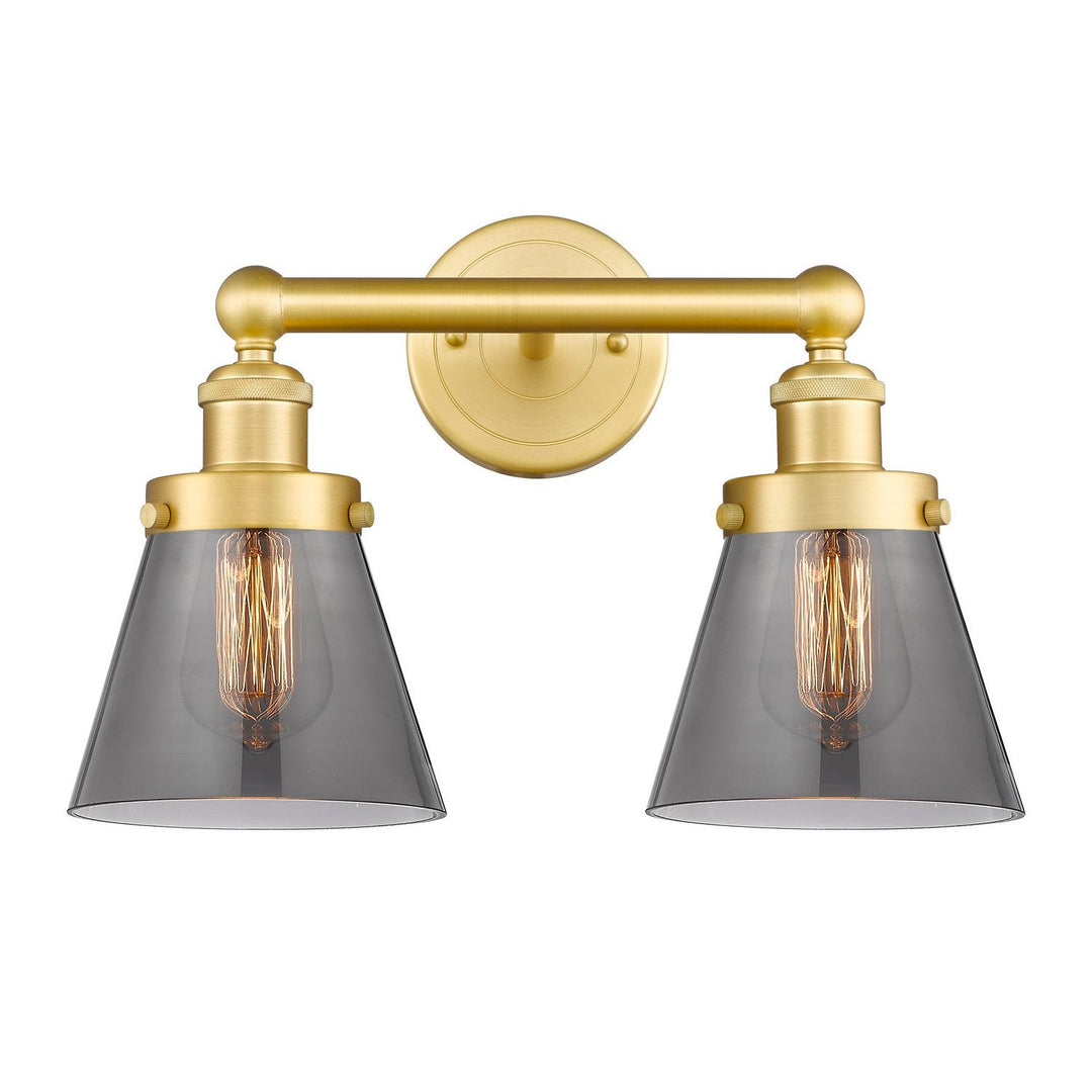 Innovations Edison 616-2W-SG-G63 Bath Vanity Light 16 in. wide - Satin Gold