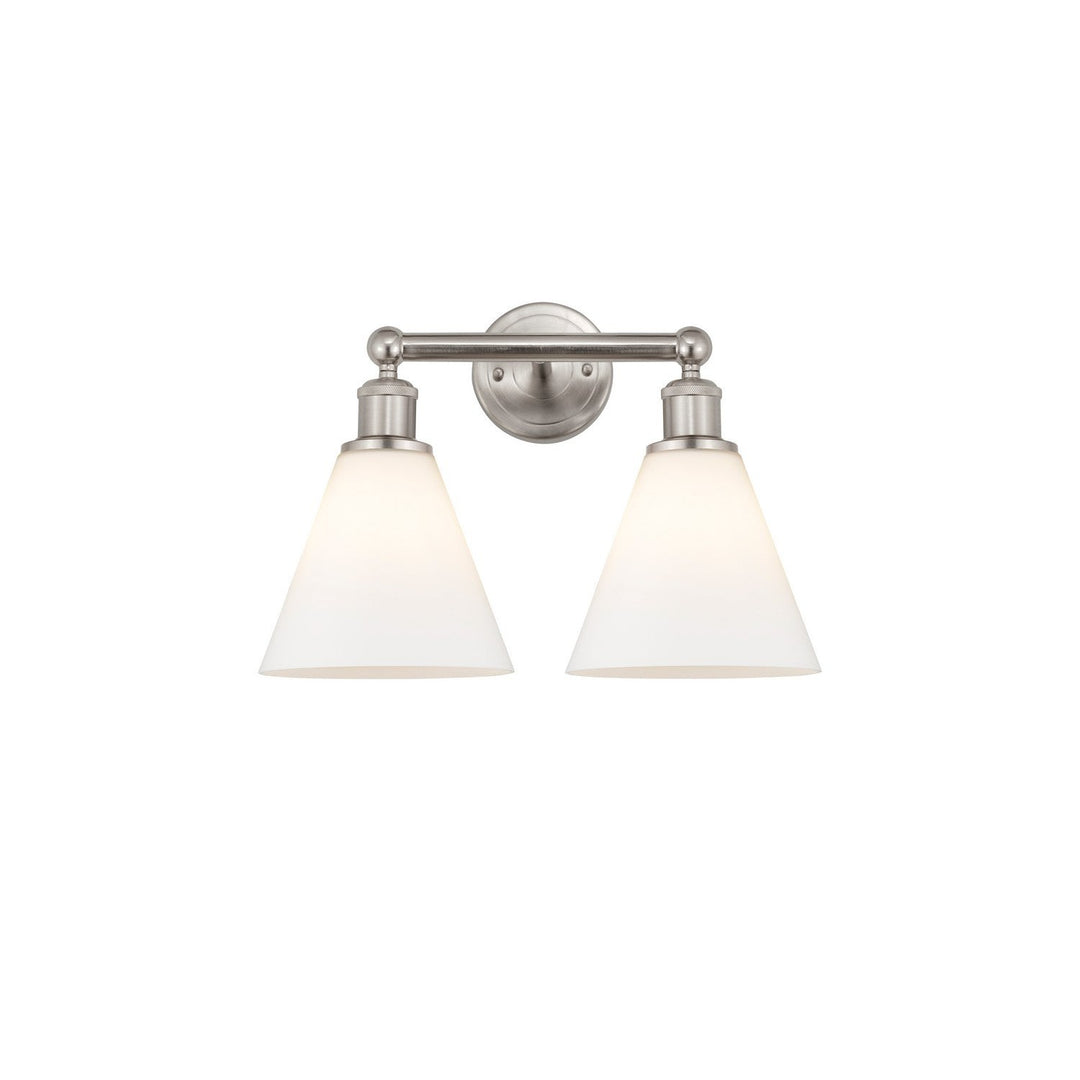 Innovations Downtown Urban 616-2W-SN-GBC-81 Bath Vanity Light 17 in. wide - Satin Nickel