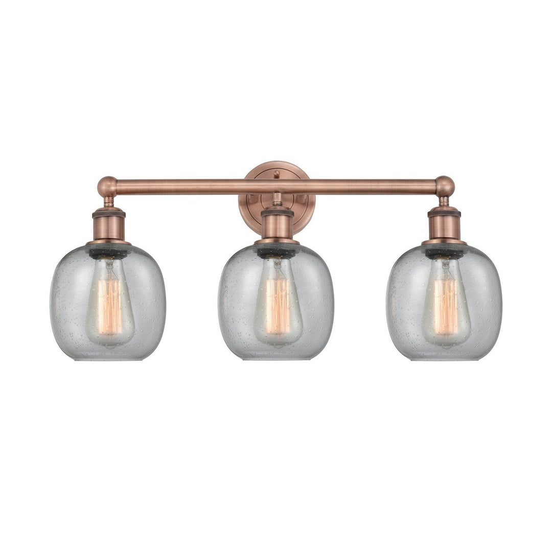 Innovations Edison 616-3W-AC-G104 Bath Vanity Light 24 in. wide - Antique Copper