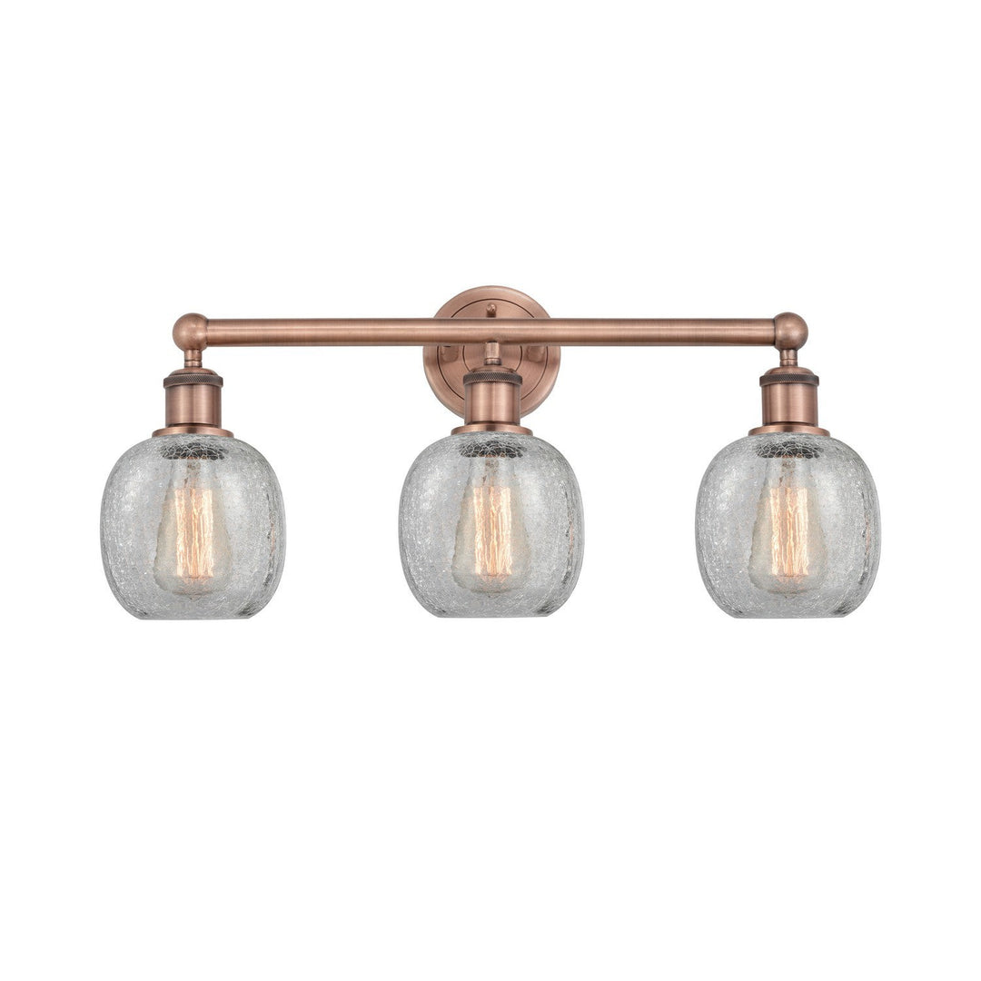 Innovations Edison 616-3W-AC-G105 Bath Vanity Light 24 in. wide - Antique Copper