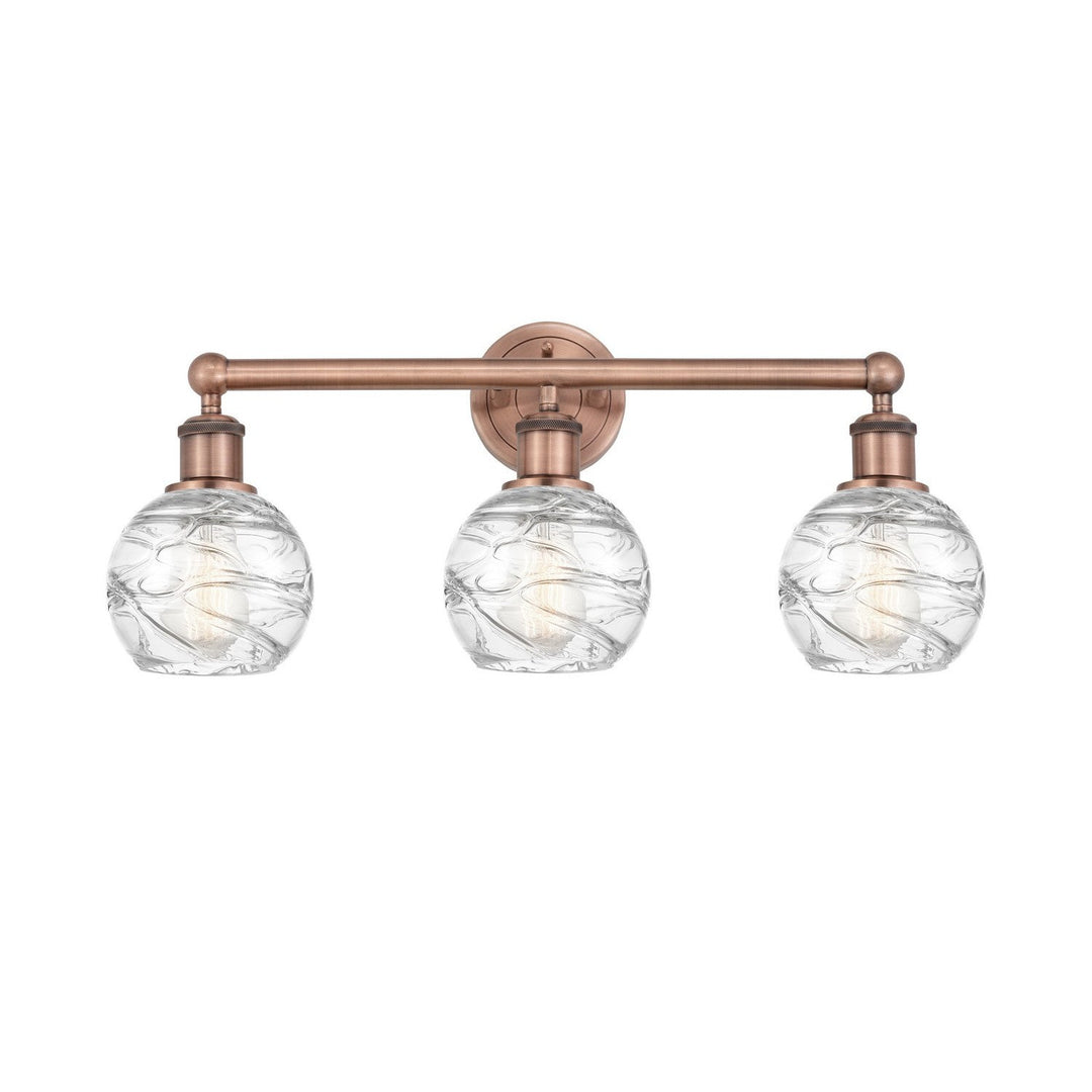 Innovations Edison 616-3W-AC-G1213-6 Bath Vanity Light 24 in. wide - Antique Copper