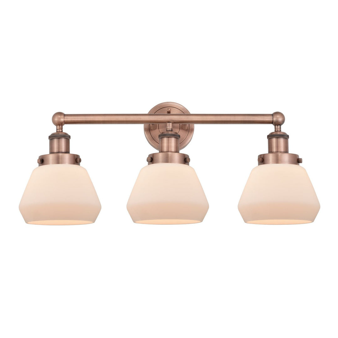 Innovations Edison 616-3W-AC-G171 Bath Vanity Light 25 in. wide - Antique Copper