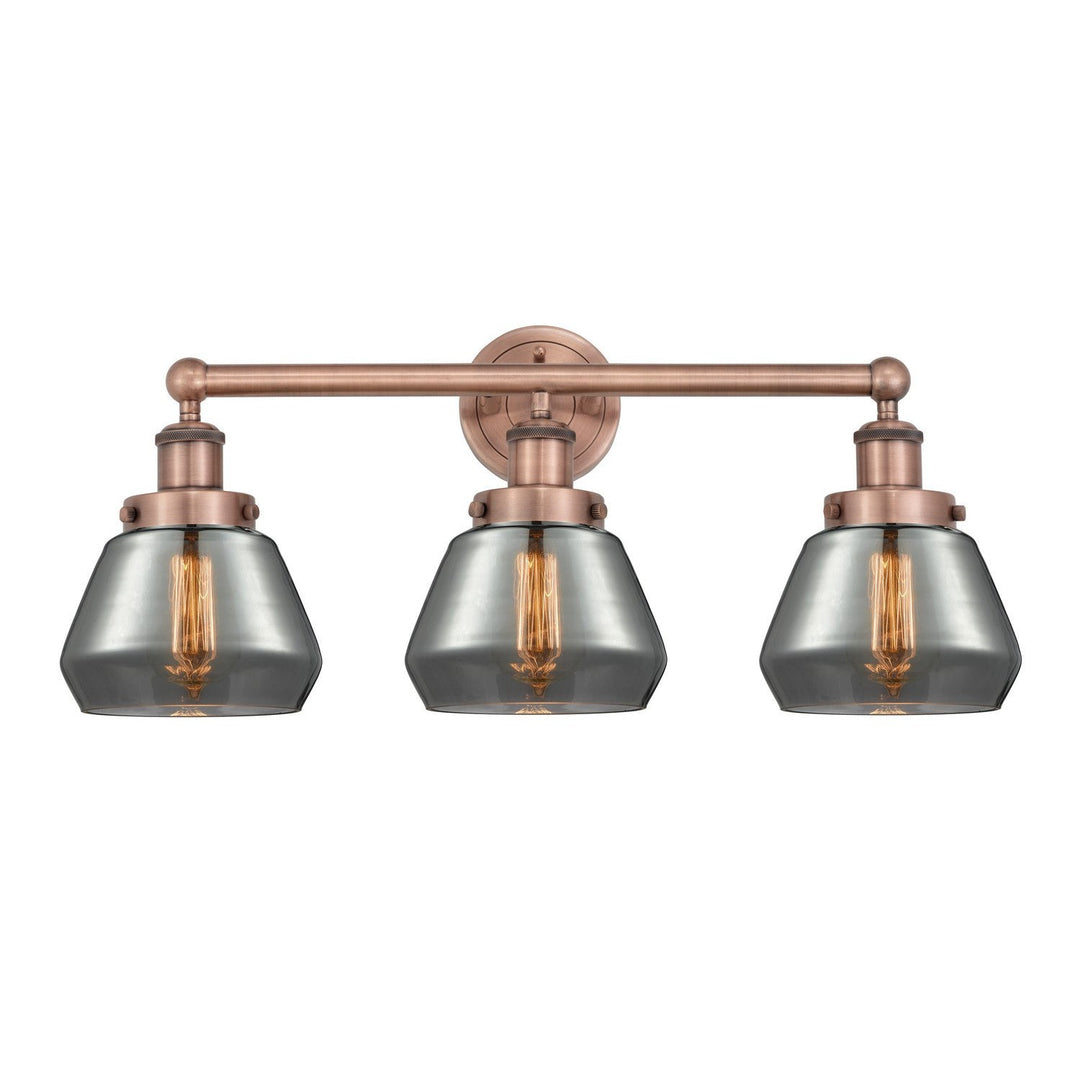Innovations Edison 616-3W-AC-G173 Bath Vanity Light 25 in. wide - Antique Copper