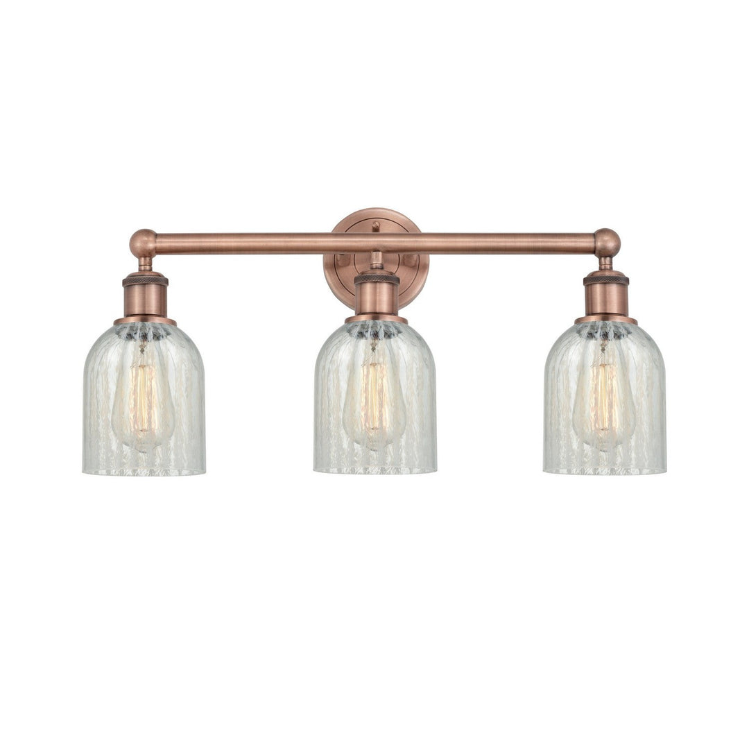 Innovations Edison 616-3W-AC-G2511 Bath Vanity Light 23 in. wide - Antique Copper