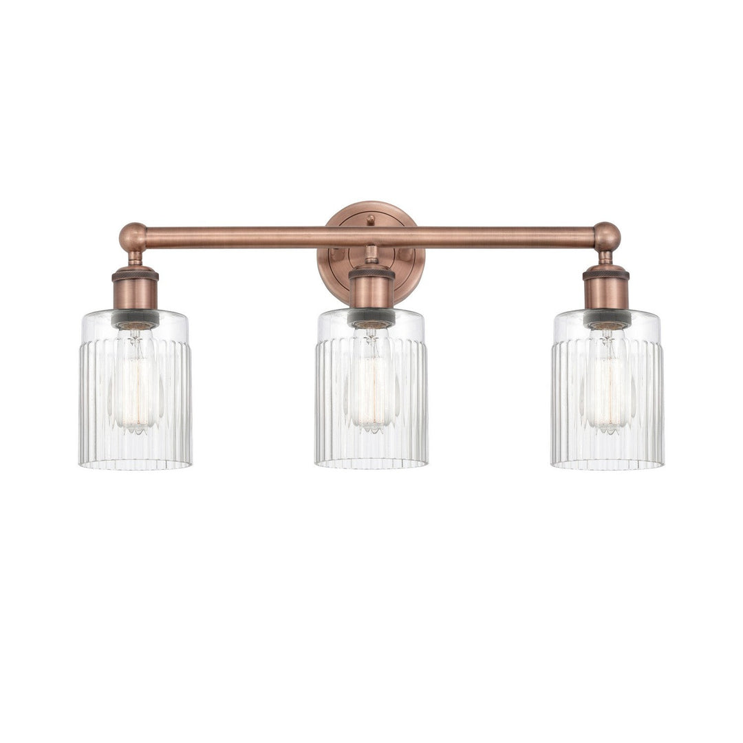 Innovations Edison 616-3W-AC-G342 Bath Vanity Light 23 in. wide - Antique Copper
