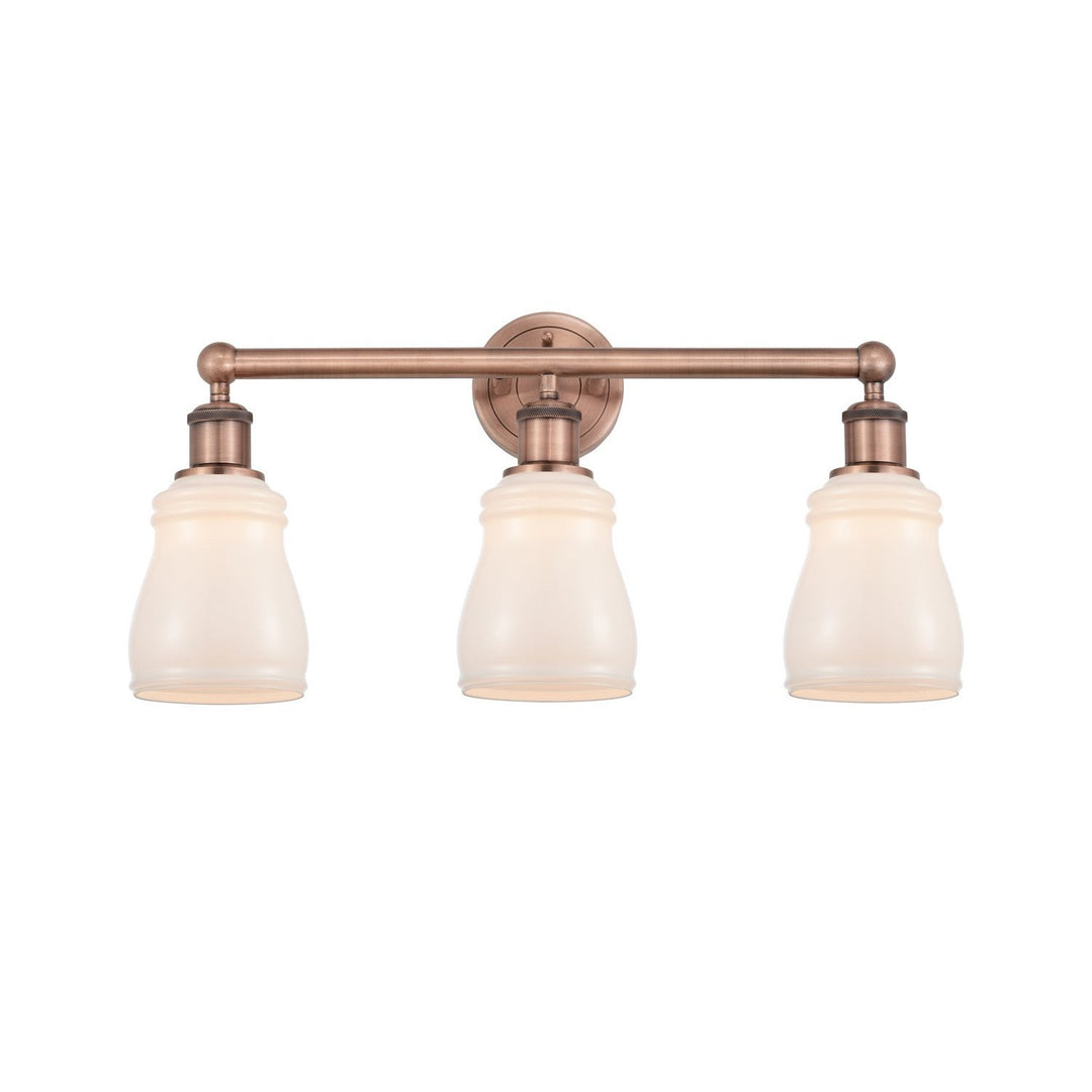 Innovations Edison 616-3W-AC-G391 Bath Vanity Light 23 in. wide - Antique Copper