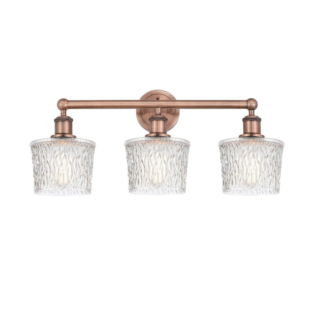 Innovations Edison 616-3W-AC-G402 Bath Vanity Light 25 in. wide - Antique Copper