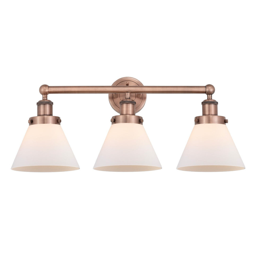 Innovations Edison 616-3W-AC-G41 Bath Vanity Light 26 in. wide - Antique Copper