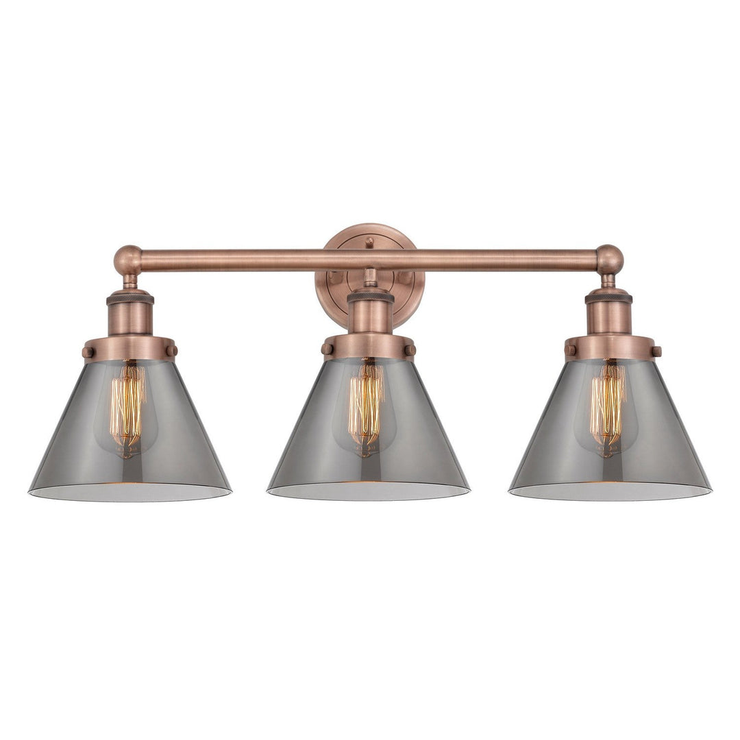 Innovations Edison 616-3W-AC-G43 Bath Vanity Light 25 in. wide - Antique Copper