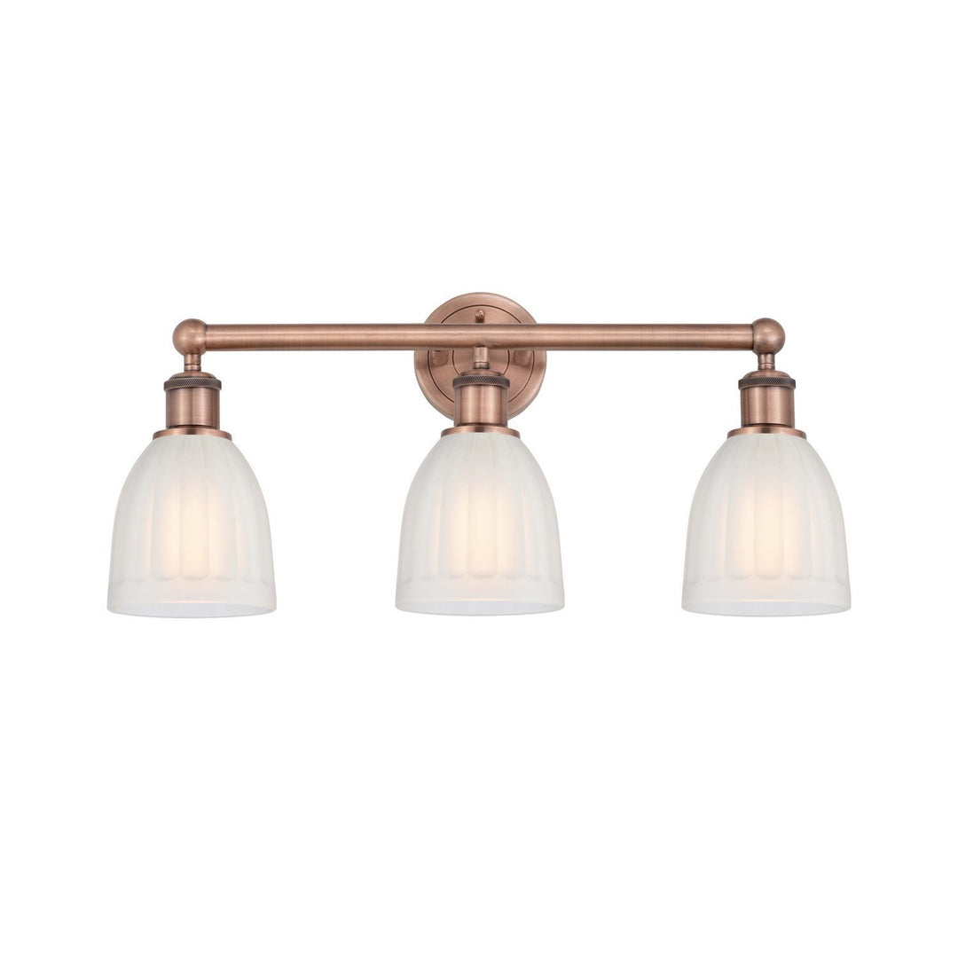Innovations Edison 616-3W-AC-G441 Bath Vanity Light 24 in. wide - Antique Copper