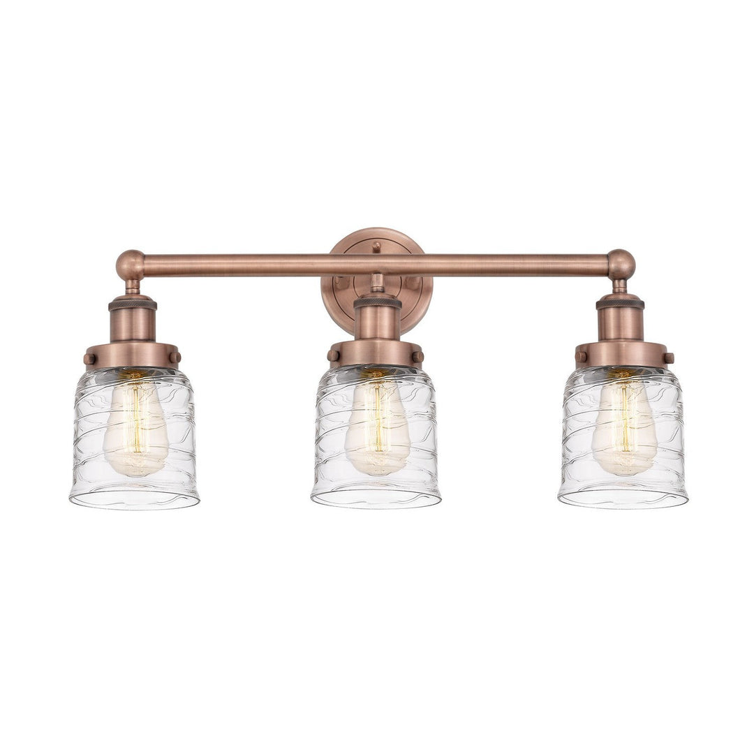 Innovations Edison 616-3W-AC-G513 Bath Vanity Light 25 in. wide - Antique Copper