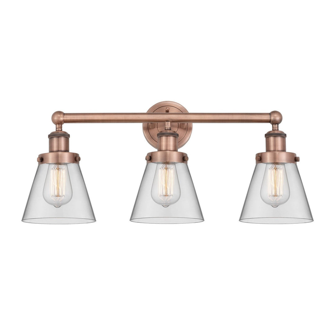 Innovations Edison 616-3W-AC-G62 Bath Vanity Light 25 in. wide - Antique Copper