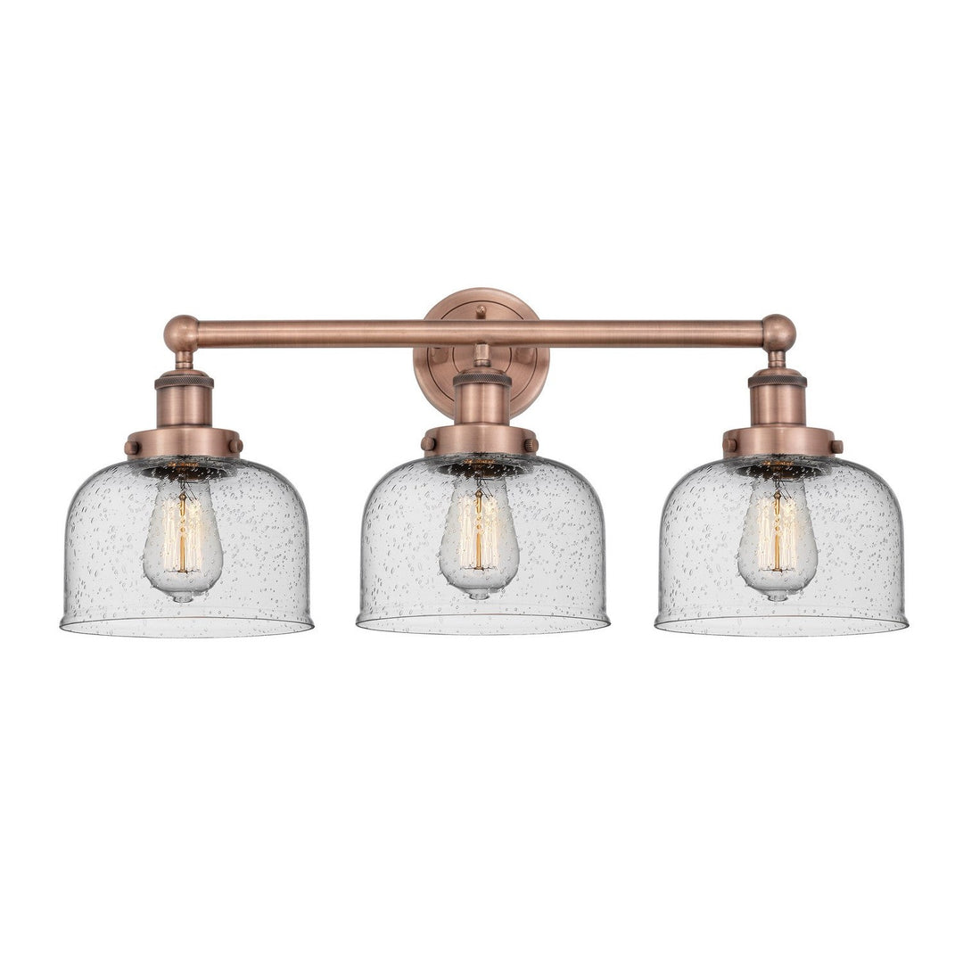 Innovations Edison 616-3W-AC-G74 Bath Vanity Light 25 in. wide - Antique Copper