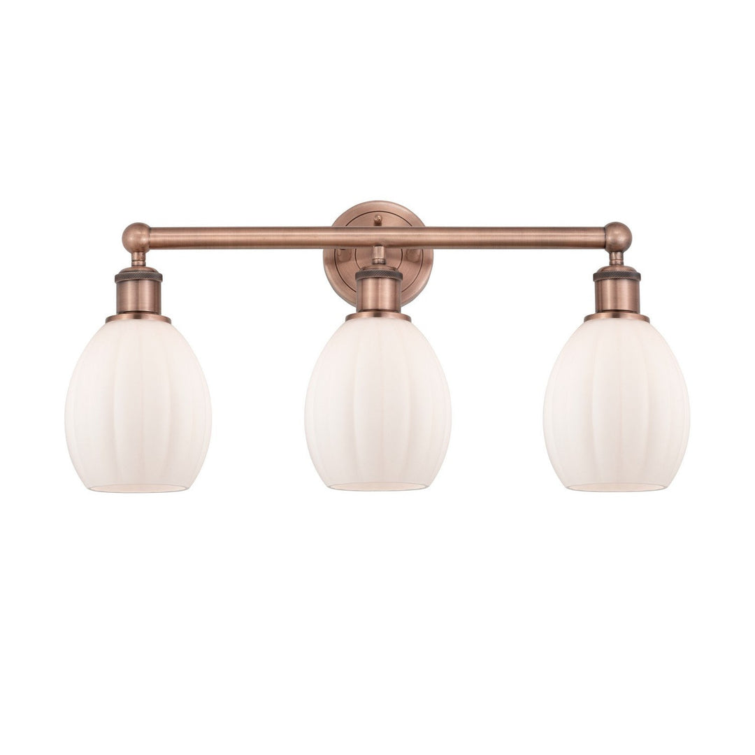 Innovations Edison 616-3W-AC-G81 Bath Vanity Light 24 in. wide - Antique Copper