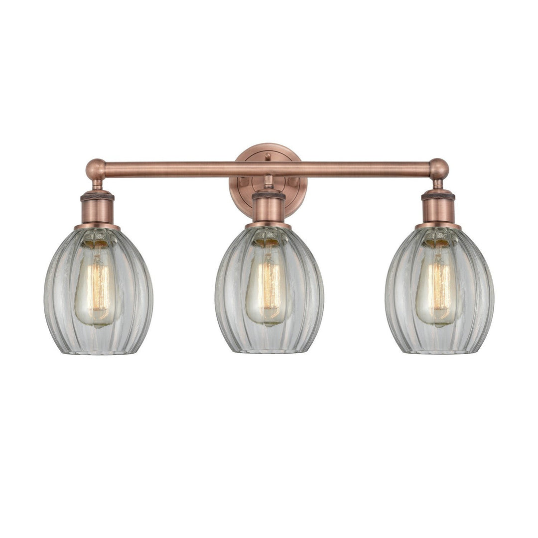 Innovations Edison 616-3W-AC-G82 Bath Vanity Light 24 in. wide - Antique Copper