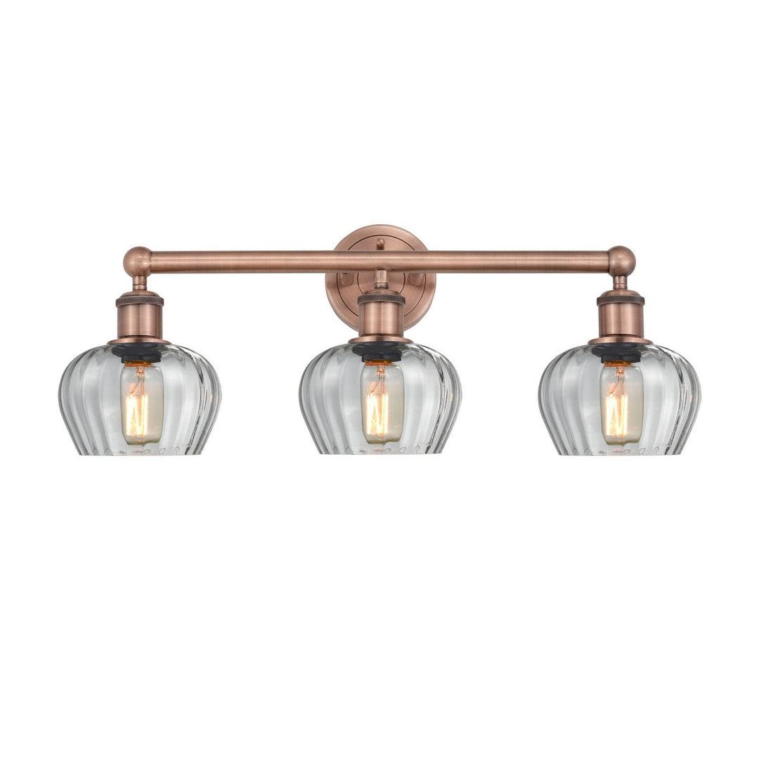 Innovations Edison 616-3W-AC-G92 Bath Vanity Light 25 in. wide - Antique Copper