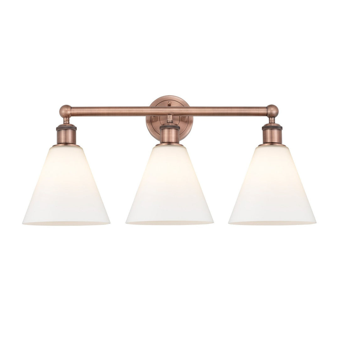 Innovations Downtown Urban 616-3W-AC-GBC-81 Bath Vanity Light 26 in. wide - Antique Copper