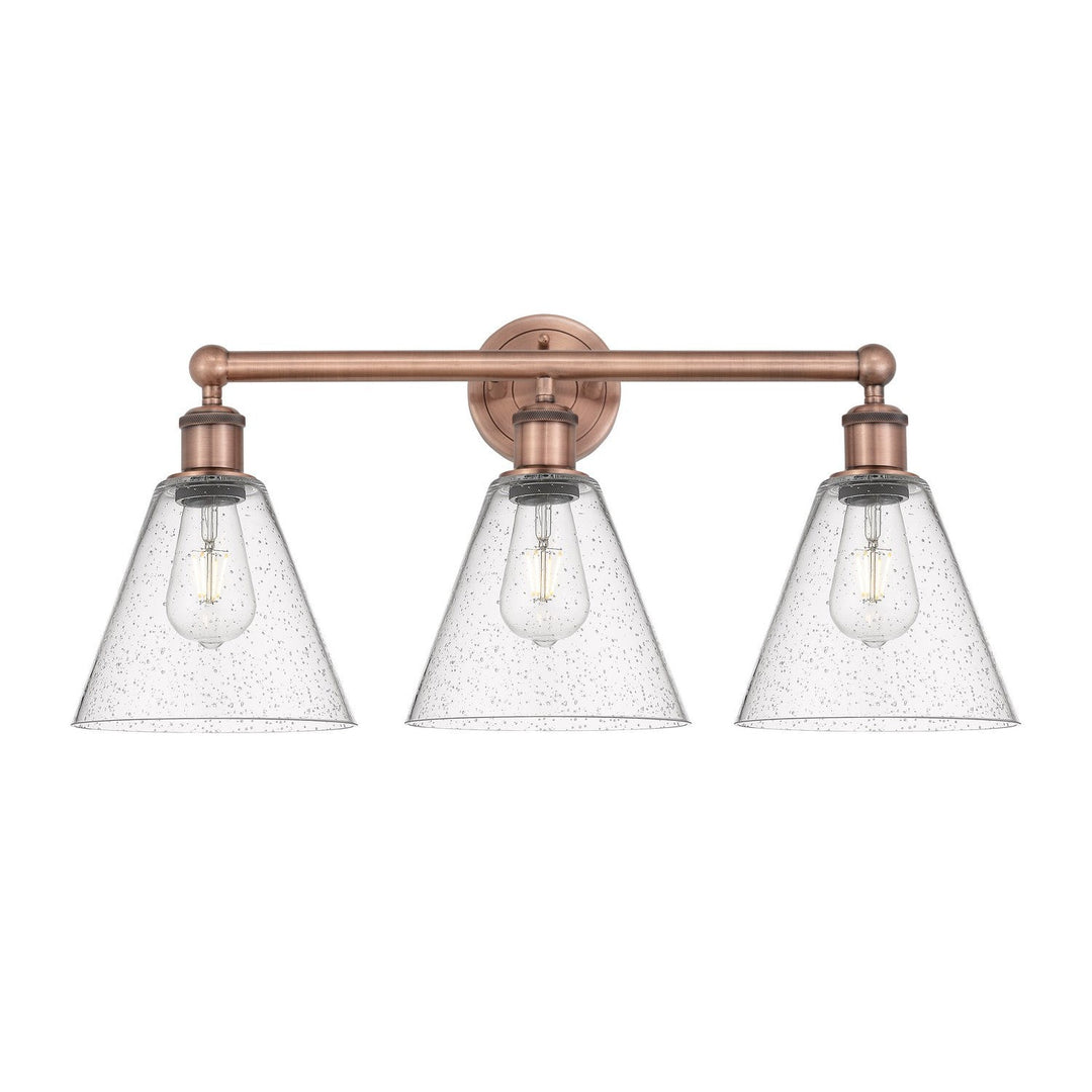 Innovations Downtown Urban 616-3W-AC-GBC-84 Bath Vanity Light 26 in. wide - Antique Copper