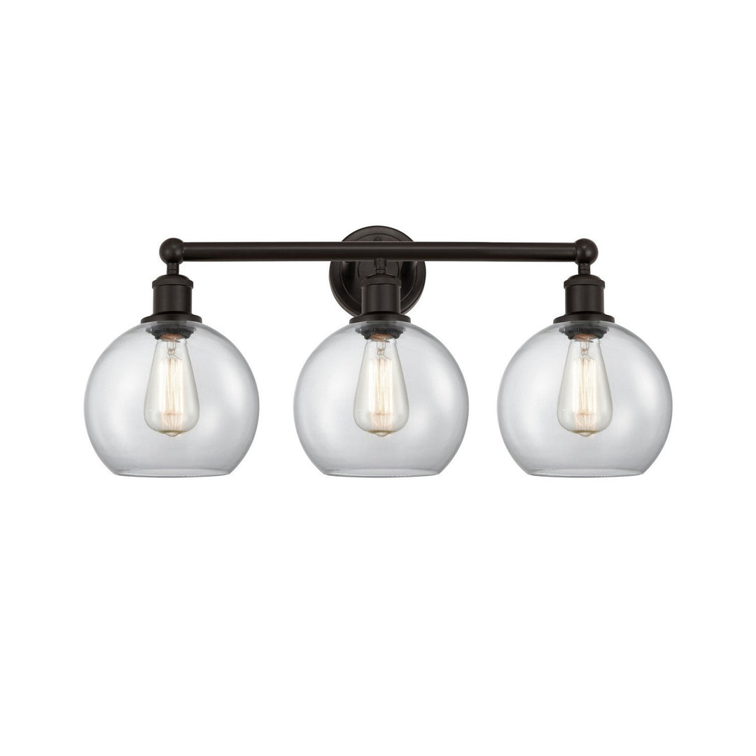 Innovations Downtown Urban 616-3W-OB-G122-8 Bath Vanity Light 26 in. wide - Oil Rubbed Bronze