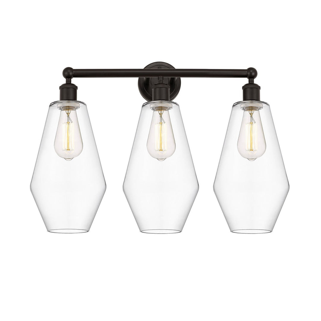 Innovations Downtown Urban 616-3W-OB-G652-7 Bath Vanity Light 25 in. wide - Oil Rubbed Bronze