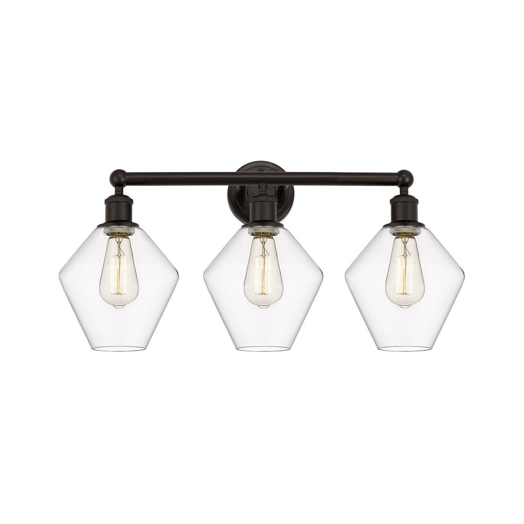 Innovations Downtown Urban 616-3W-OB-G652-8 Bath Vanity Light 26 in. wide - Oil Rubbed Bronze