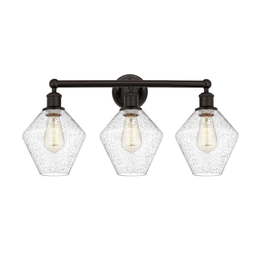 Innovations Downtown Urban 616-3W-OB-G654-8 Bath Vanity Light 26 in. wide - Oil Rubbed Bronze