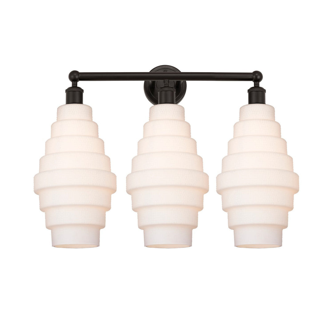 Innovations Downtown Urban 616-3W-OB-G671-8 Bath Vanity Light 26 in. wide - Oil Rubbed Bronze