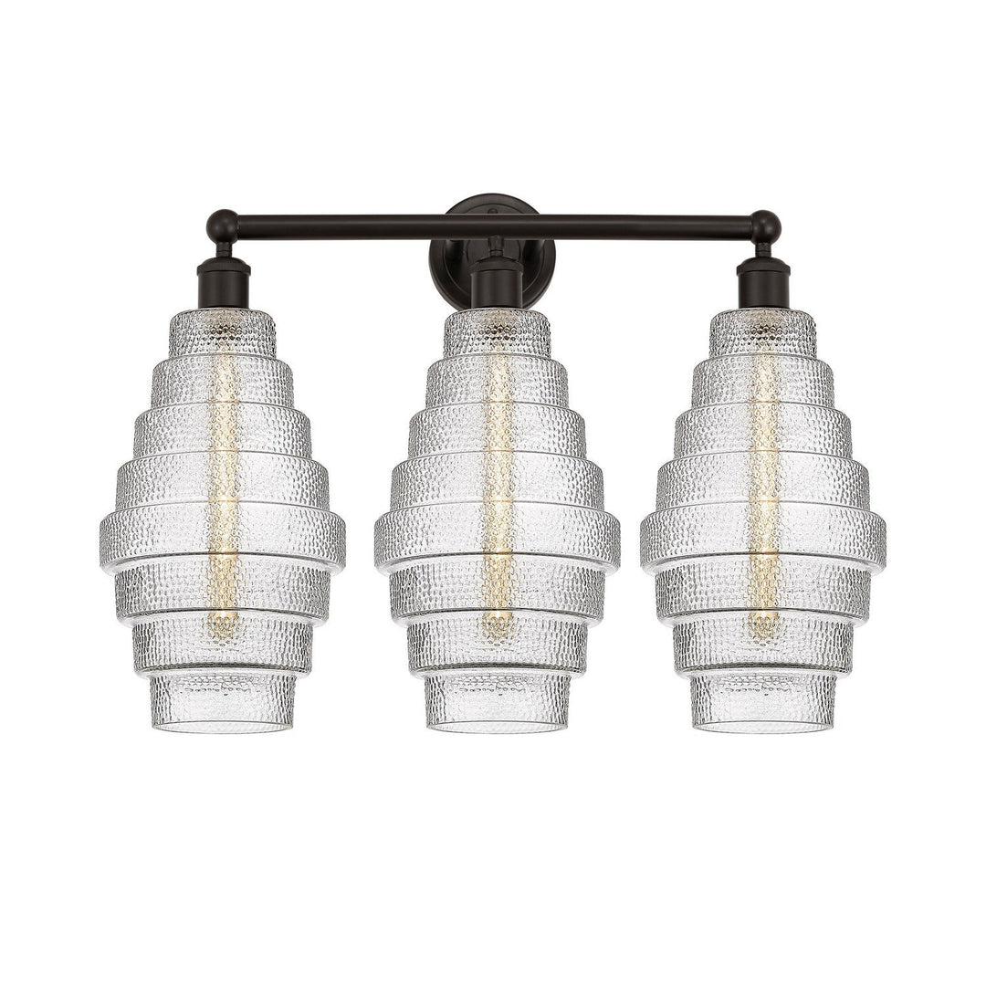 Innovations Downtown Urban 616-3W-OB-G672-8 Bath Vanity Light 26 in. wide - Oil Rubbed Bronze