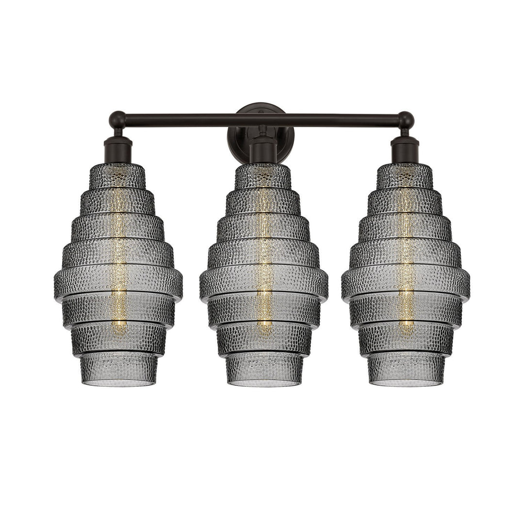 Innovations Downtown Urban 616-3W-OB-G673-8 Bath Vanity Light 26 in. wide - Oil Rubbed Bronze