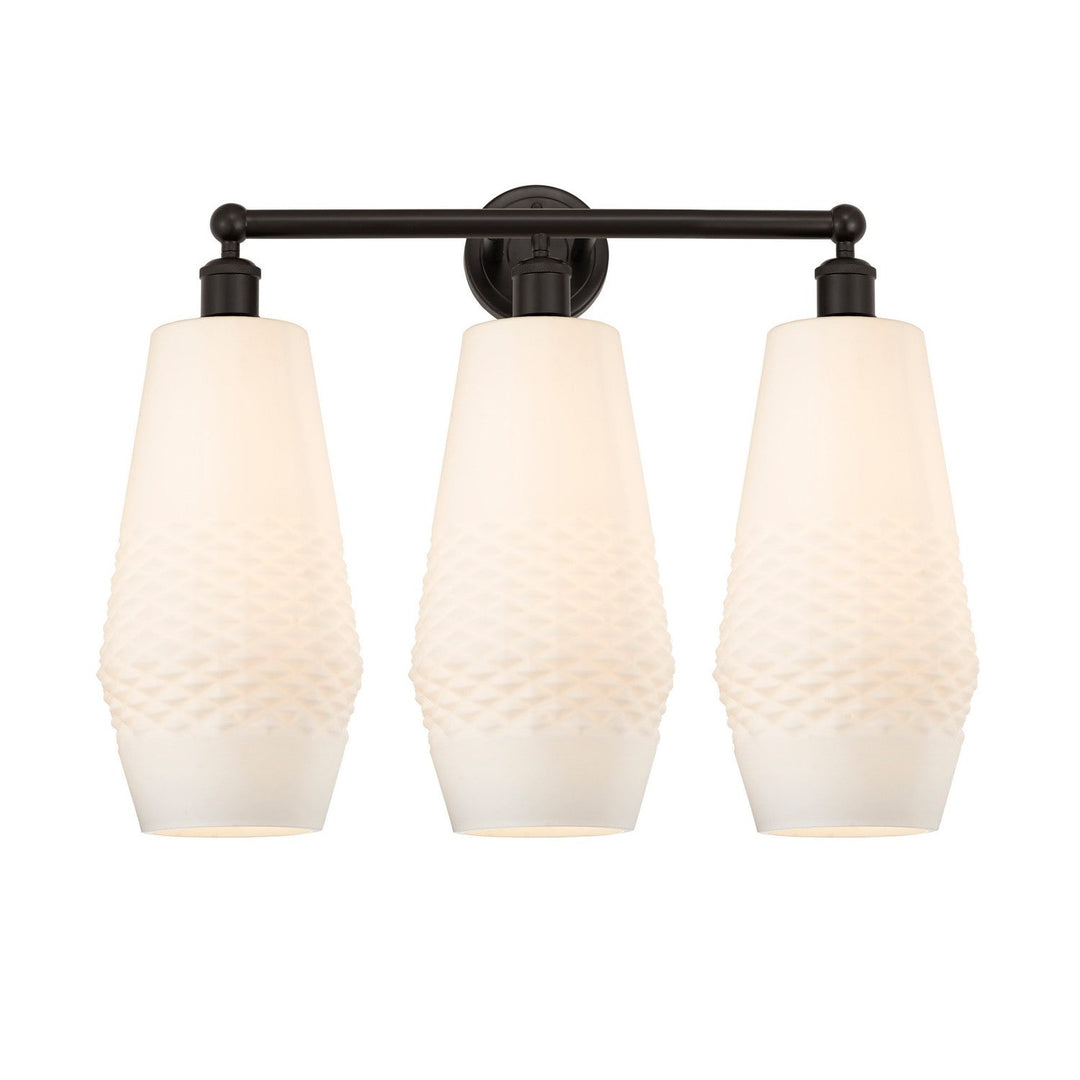 Innovations Downtown Urban 616-3W-OB-G681-7 Bath Vanity Light 25 in. wide - Oil Rubbed Bronze