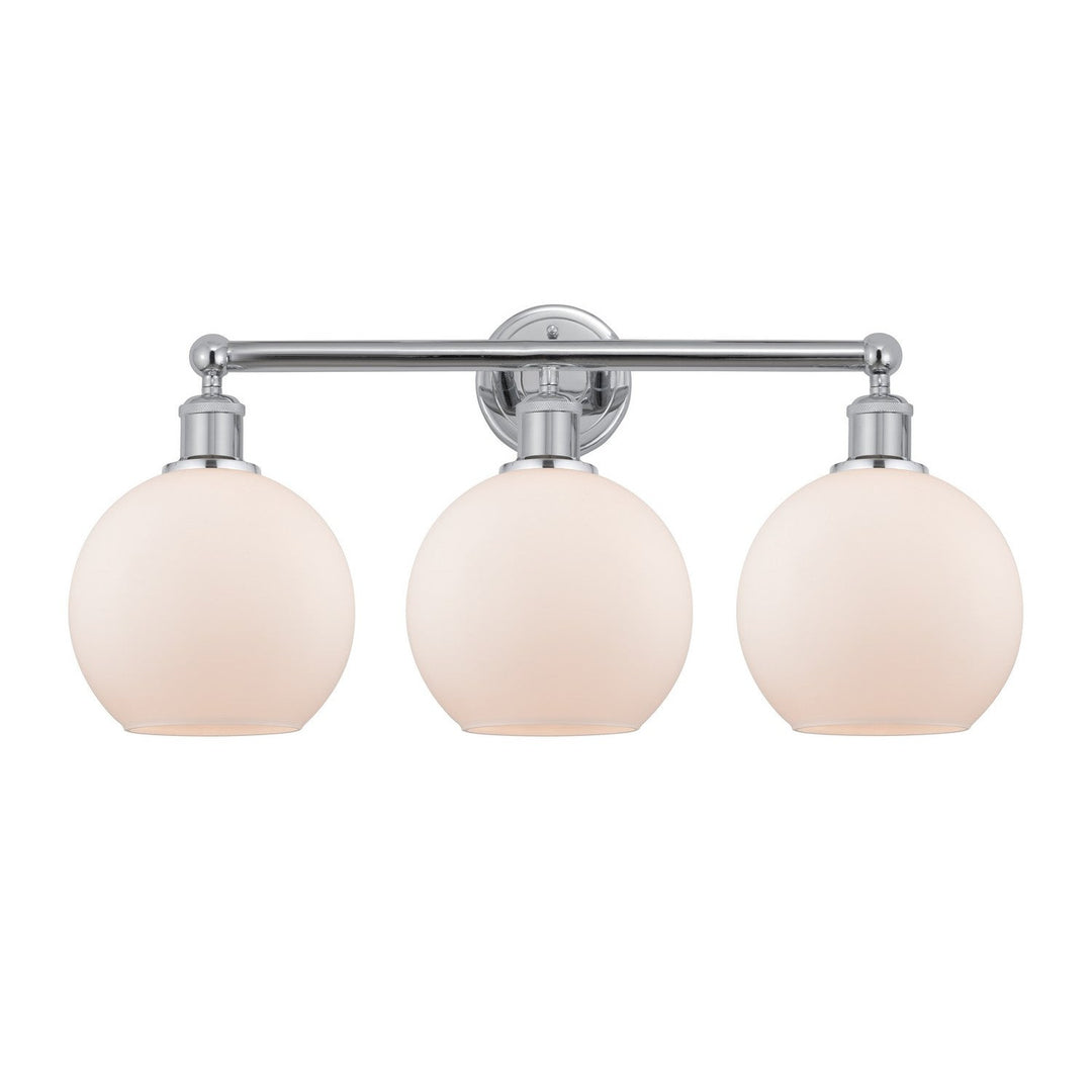 Innovations Downtown Urban 616-3W-PC-G121-8 Bath Vanity Light 26 in. wide - Polished Chrome