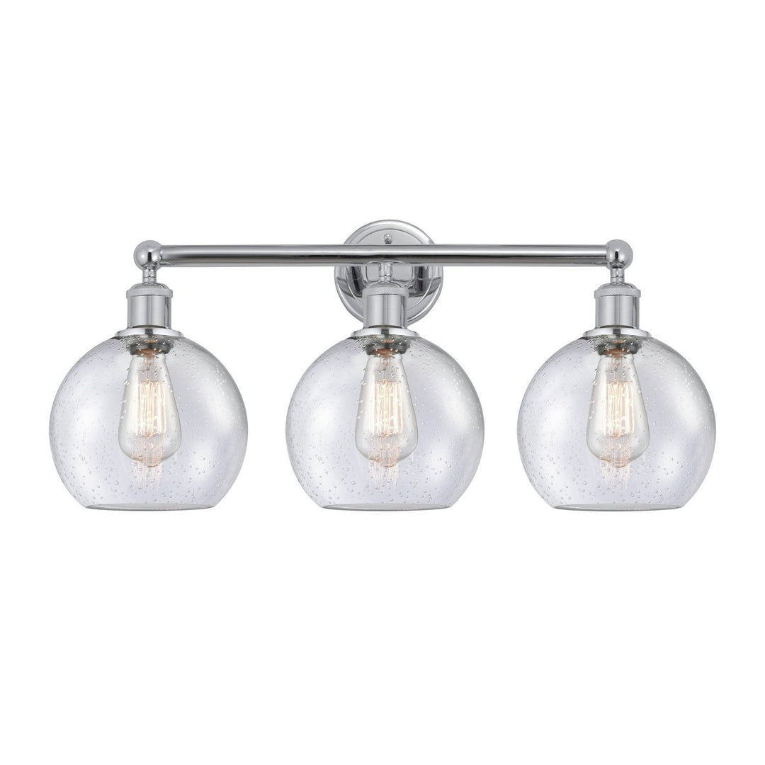 Innovations Downtown Urban 616-3W-PC-G124-8 Bath Vanity Light 26 in. wide - Polished Chrome