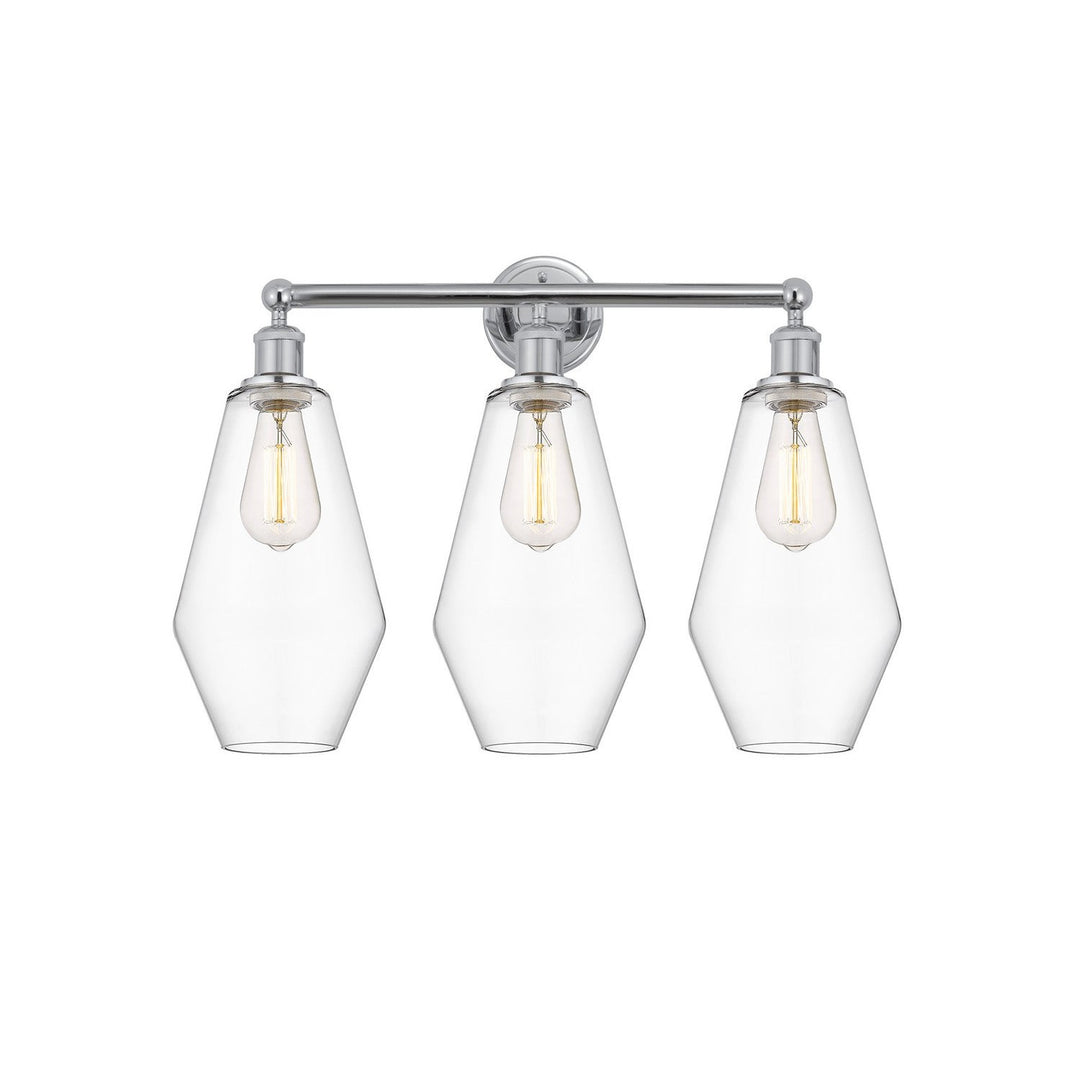 Innovations Downtown Urban 616-3W-PC-G652-7 Bath Vanity Light 25 in. wide - Polished Chrome