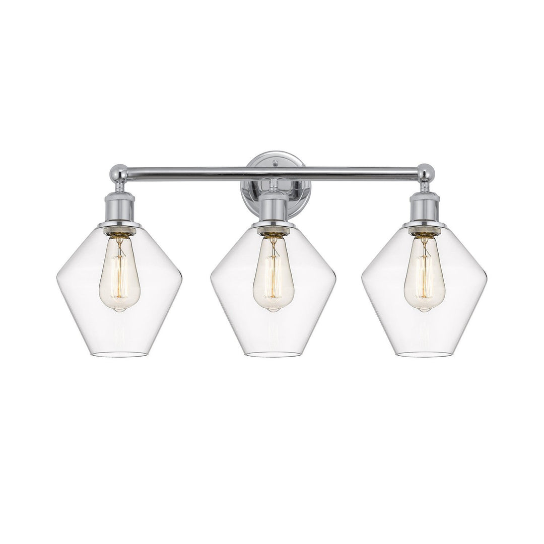 Innovations Downtown Urban 616-3W-PC-G652-8 Bath Vanity Light 26 in. wide - Polished Chrome