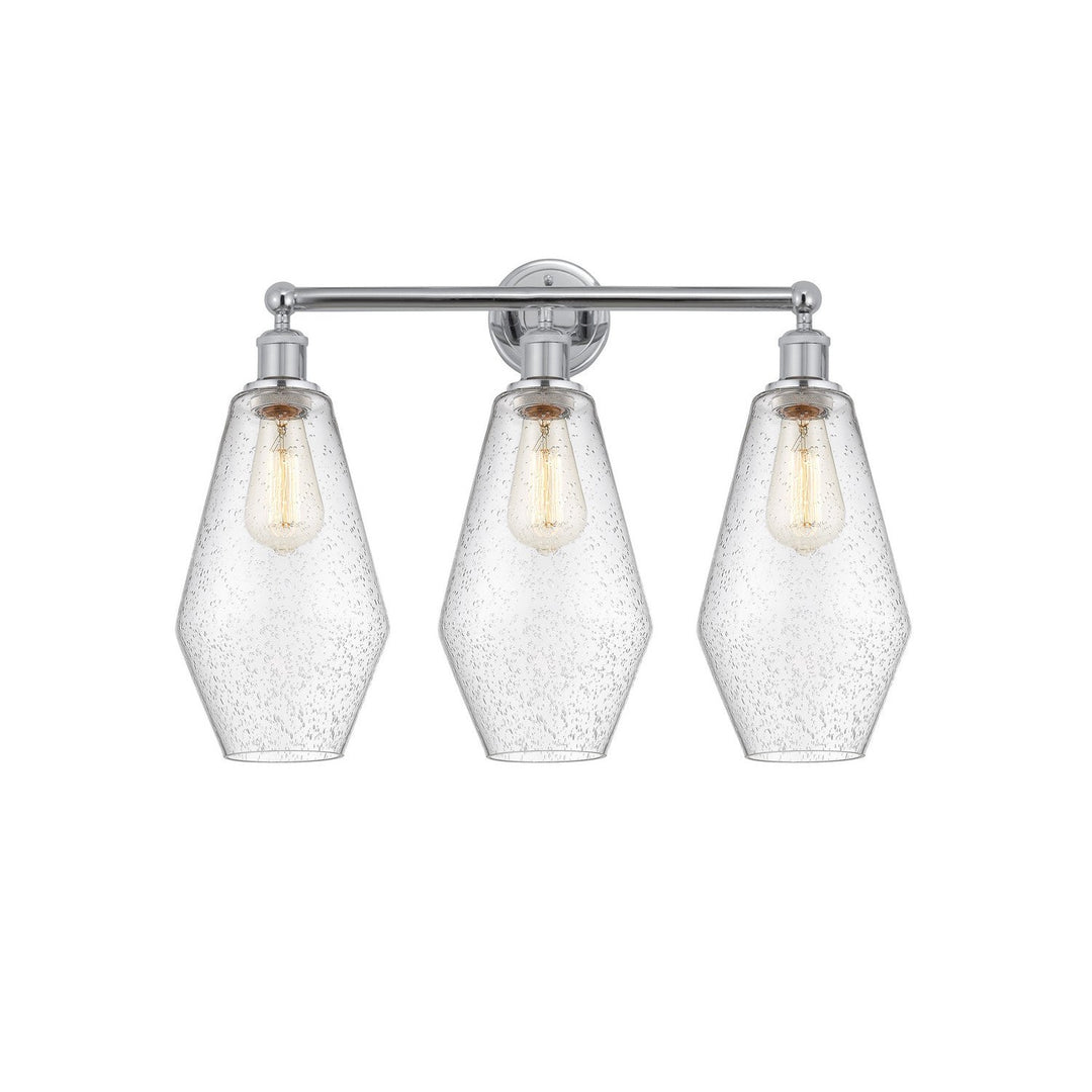 Innovations Downtown Urban 616-3W-PC-G654-7 Bath Vanity Light 25 in. wide - Polished Chrome