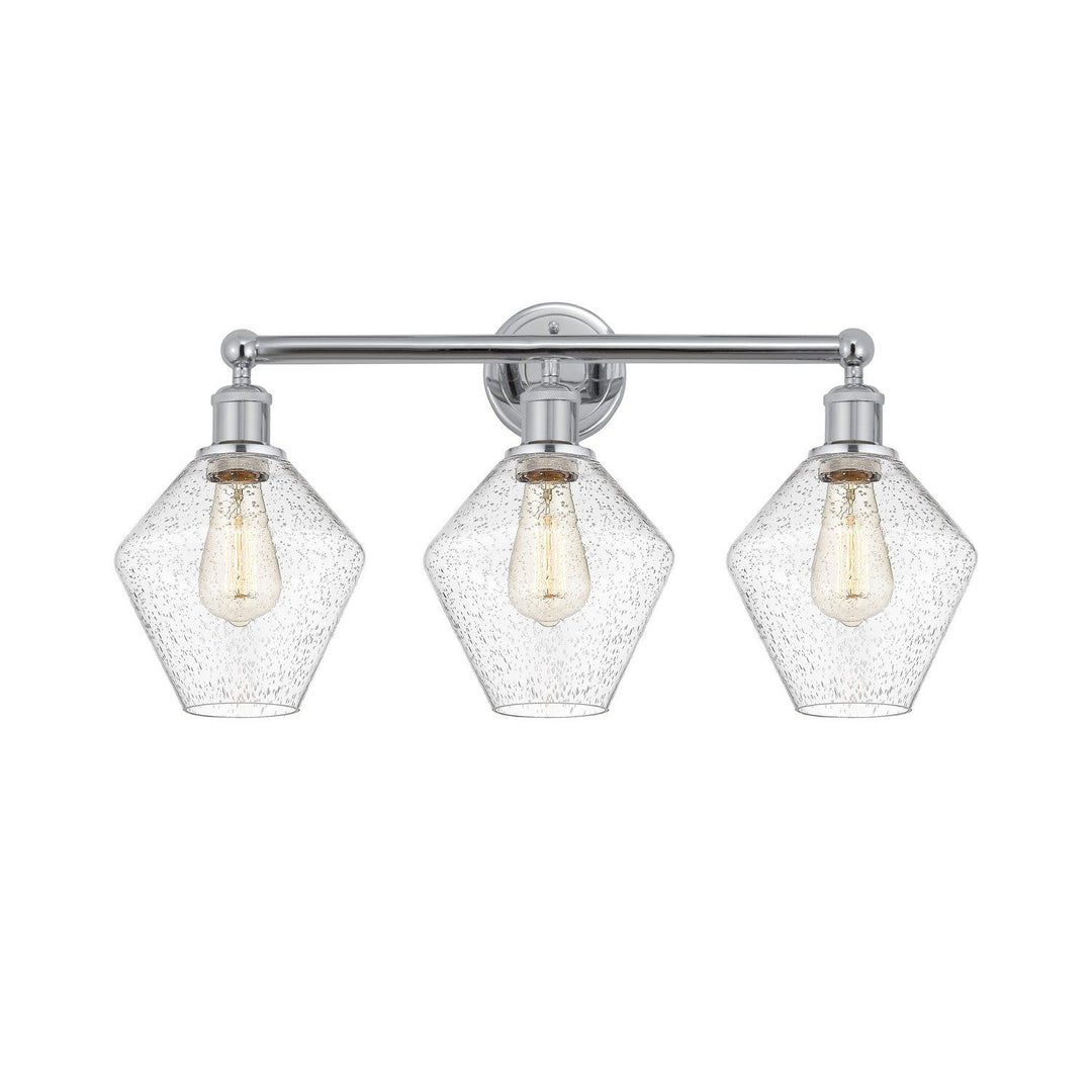 Innovations Downtown Urban 616-3W-PC-G654-8 Bath Vanity Light 26 in. wide - Polished Chrome