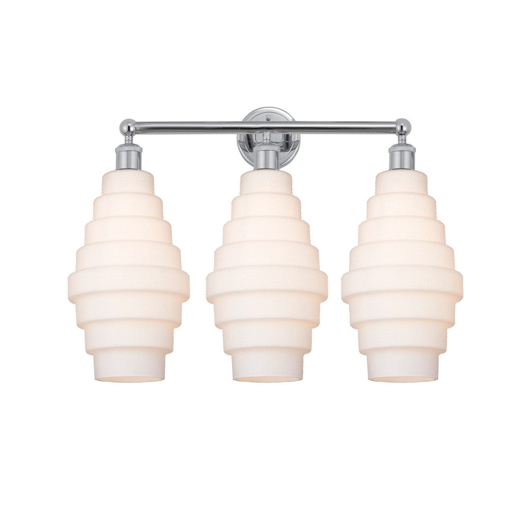 Innovations Downtown Urban 616-3W-PC-G671-8 Bath Vanity Light 26 in. wide - Polished Chrome