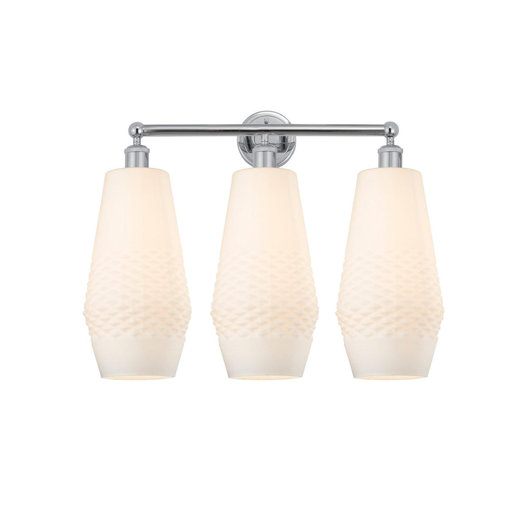 Innovations Downtown Urban 616-3W-PC-G681-7 Bath Vanity Light 25 in. wide - Polished Chrome