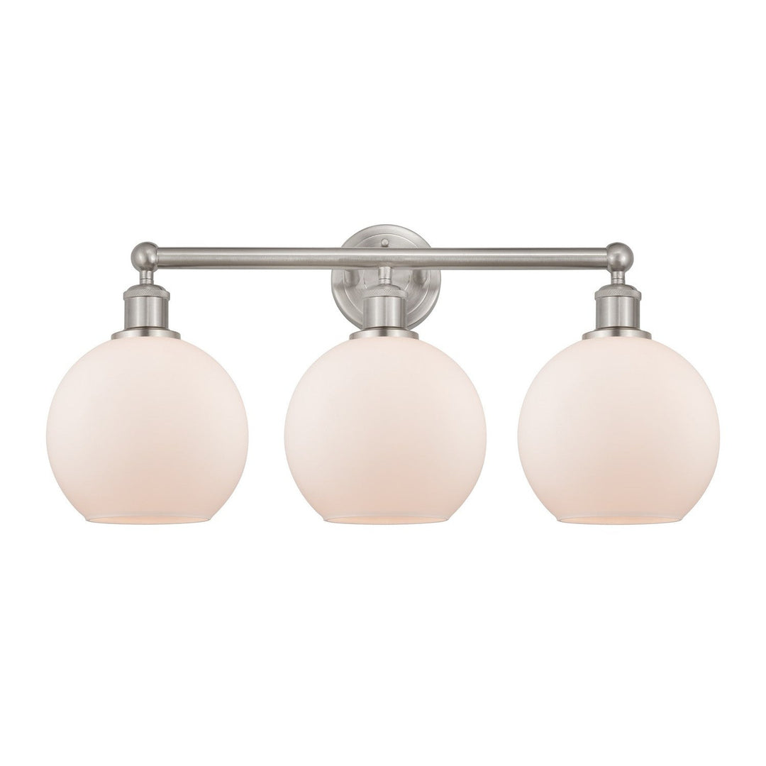 Innovations Downtown Urban 616-3W-SN-G121-8 Bath Vanity Light 26 in. wide - Satin Nickel