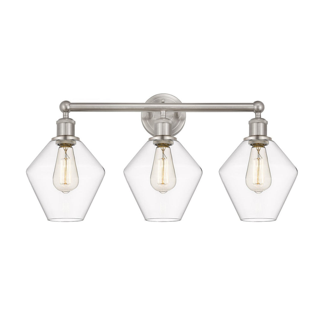 Innovations Downtown Urban 616-3W-SN-G652-8 Bath Vanity Light 26 in. wide - Satin Nickel