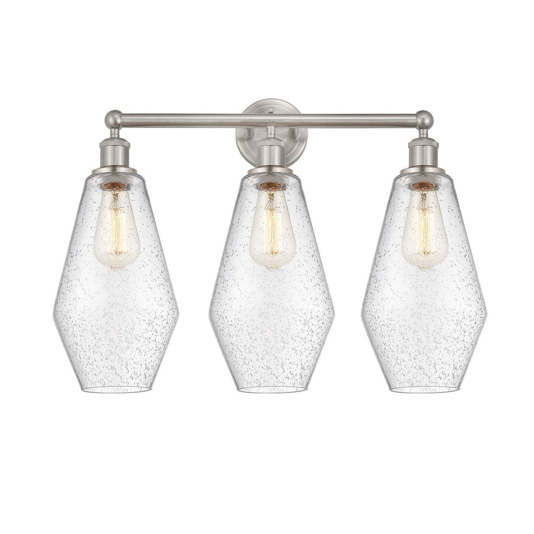 Innovations Downtown Urban 616-3W-SN-G654-7 Bath Vanity Light 25 in. wide - Satin Nickel