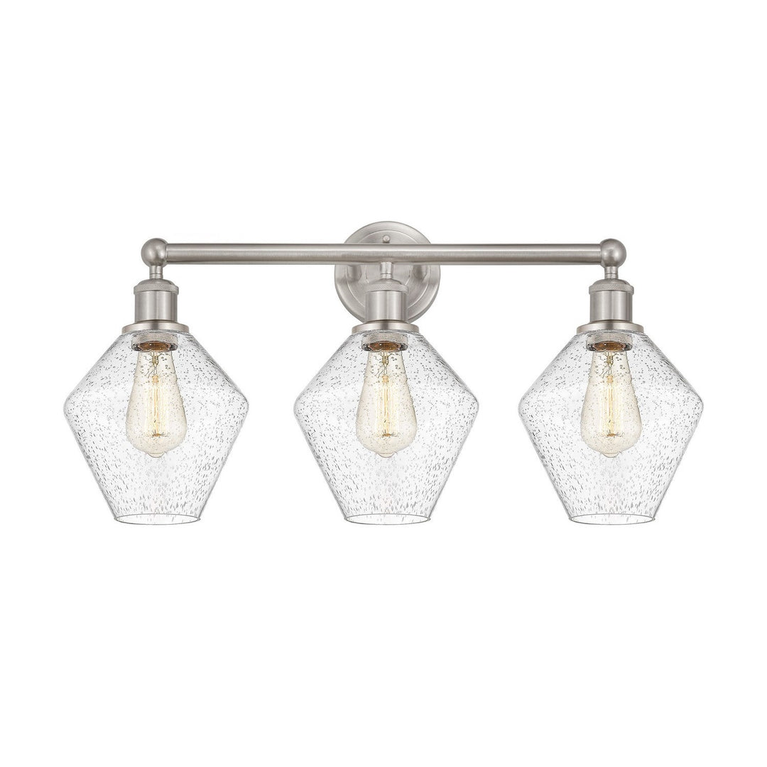 Innovations Downtown Urban 616-3W-SN-G654-8 Bath Vanity Light 26 in. wide - Satin Nickel